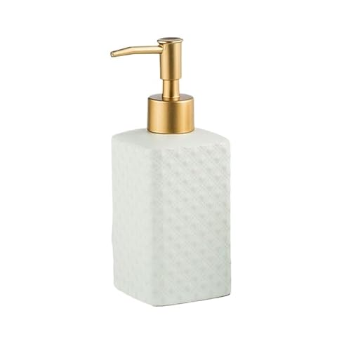 Bathroom Products Ceramic Soap Dispenser Bottled Shampoo Body Wash Press Portioning Bottles