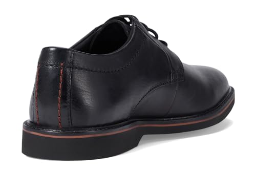 Image of Clarks Men's Atticus LT Lace Oxford, Black Leather, 9