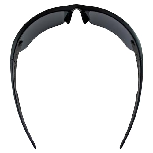 Epoch Eyewear Midway Golf Sunglasses Black Frame Polarized Smoke Lens4