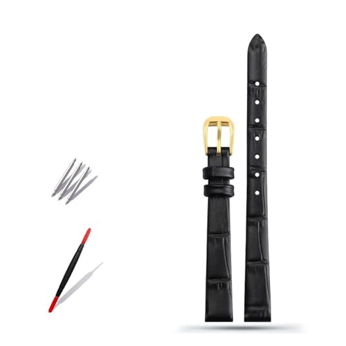 YINGO �\�t�g�{�v���v�o���h ���f�B�[�X�X�g���b�v 6mm 8mm 10mm 12mm 14mm S�T�C�Y�� ���w���v�o���h �x���g(B black gold,10mm)