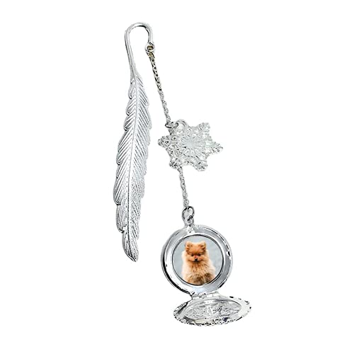 Marque-Page Photo personnalisé Marque-Page en Plumes en métal personnalisé Marque-Pages Papillon Cadeaux d'appréciation Cadeaux de Lecture pour Les Enseignants Amateurs de Livres Cover