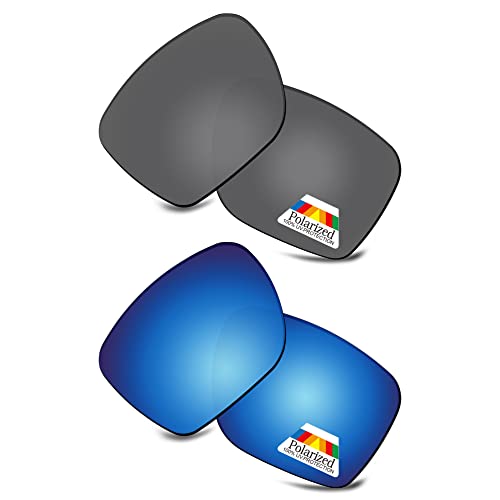 Image of Bwake Replacement Lenses for Oakley Sylas OO9448 57mm / Sylas XL OO9448 60mm Sunglasses POLARIZED