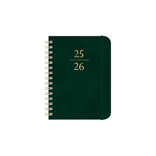 LIVIA 蒠蒠 2025 7n܂ EB[N[ T XPW[ A5 2026N VXe蒠 L vi[  Ǘ m[g Soht 2{ (ZΐF*2)