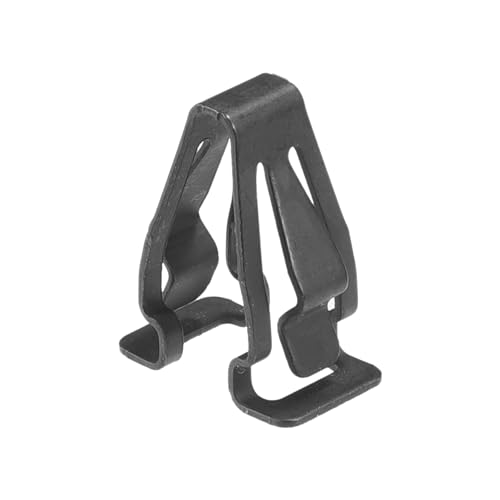 X AUTOHAUX Black Iron Sun Visor Cap Clip Retainer for Ford Transit 2015-2022, Mustang, Edge