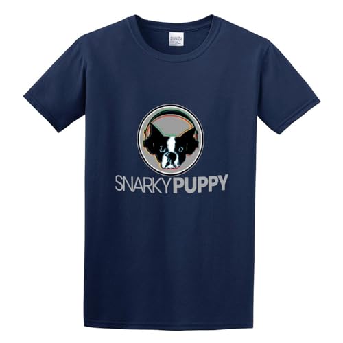 Photo de Fashion T-Shirts Snarky Puppy Logo Navy M
