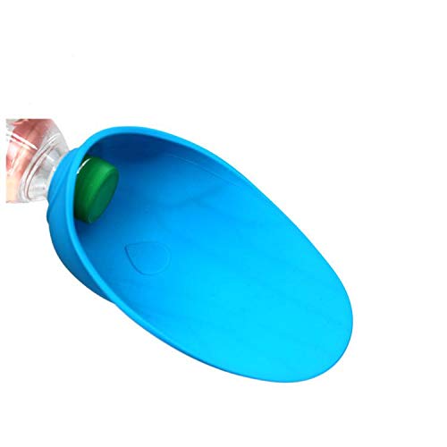 Bebedero Portátil | Silicona, Libre de BPA | Adaptable a Cualquier Tipo de Botellas | para Todo Tipo de Mascotas (Perros, Gatos, etc)