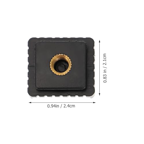 Soporte para luz LED y flash de cámara con base de hierro resistente, pack de 4 de alta duración 2