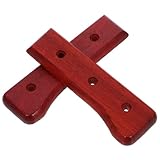 DOITOOL Knife Handle Replacement: 2Pcs Kitchen Knife Handle Replacement Wooden Kitchen Knife Repair Handle Knife Replacement Accessories for Sashimi Natural Wood Handle Replacement