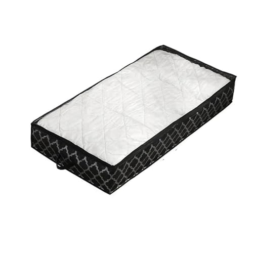 RJDJTTBD Cajas de almacenamiento debajo de la cama, 1 unidad, colcha de pata de gallo, bolsa de almacenamiento de ropa, bolsas de juguetes plegables de gran capacidad, organizador de humedad para ropa