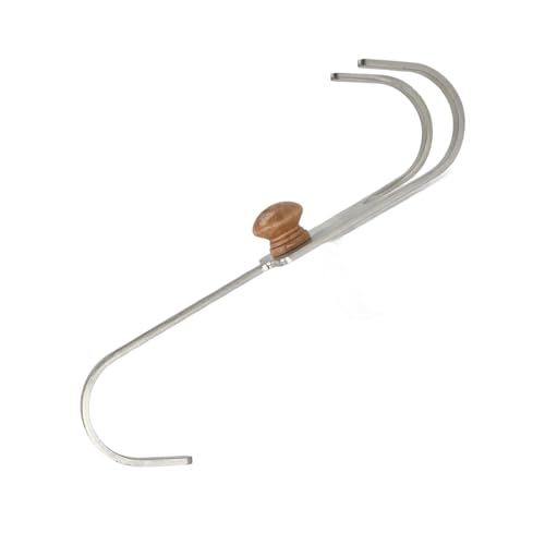 Gancho de fusor para cola quente, gancho multiuso de aço inoxidável tipo s, gancho de fixação de fus