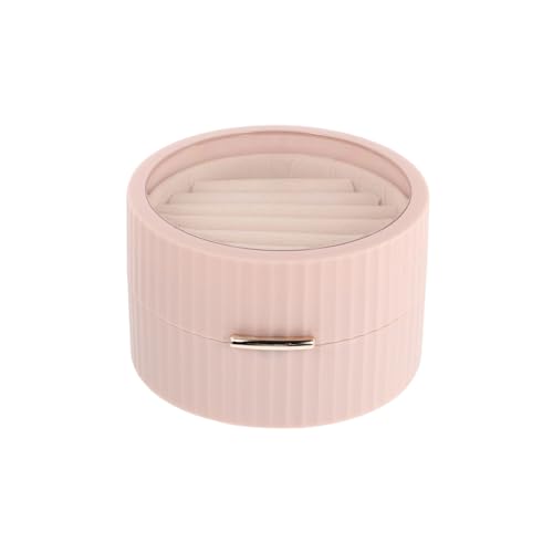 Organiseur de bijoux de voyage transparent anti-nœuds pour colliers