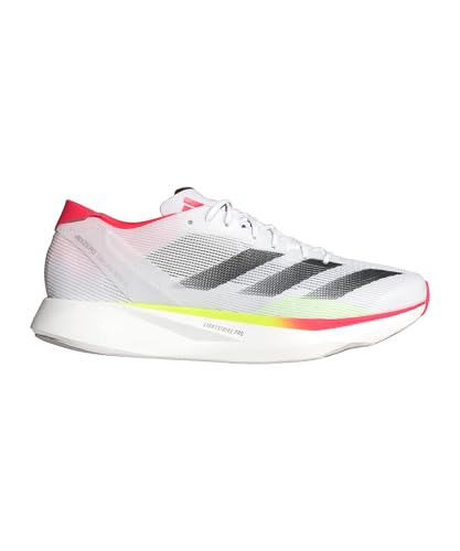 adidas Performance Adizero Takumi Sen 10 Zapatillas de Running Blanco y Negro, 46 2/3 Hombre
