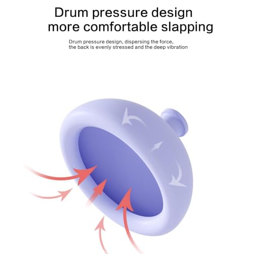 Copa de silicona para percusión en palma y pecho, copa de terapia física para eliminación de moco miniatura 6