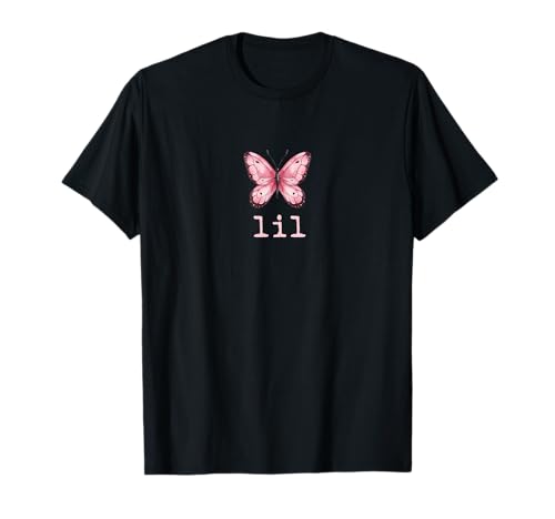Little Butterfly Sorority Reveal Big Little for Lil Sister T-Shirt