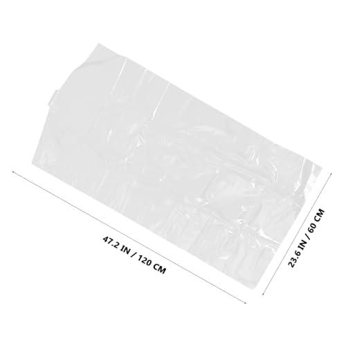 Healifty 30pcs Garment Bag Suit Cover Hanging Storage Bags Moth Clothes Closet Cover for Open Closet Dress Suit Coat Protectors2