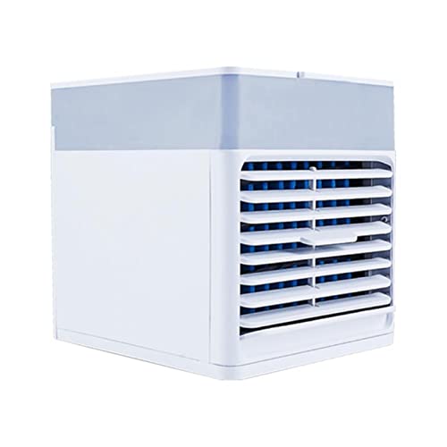 DieffematicKTY Climatiseur Mobile Air Cooler Portable Air Conditioner Humidifie Purifier Fan Mini Air Cooler Speeds for Personal Space/Office/Room