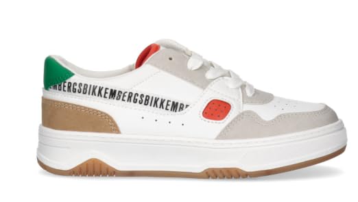 Baskets Bikkembergs Blanc Multicolor la solution confort et style en pointure 38 - 3