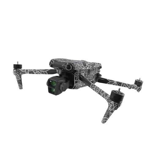 Image of MightySkins Skin Compatible with DJI Air 3 - Floral Lace | Protective, Durable, and Unique Vinyl Decal wrap Cover | Easy to Apply, Remove, and Change Styles