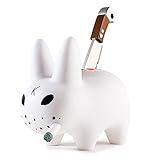 Kidrobot Backstab Smorkin Labbit Vinyl Figure (White Version) by Frank Kozik