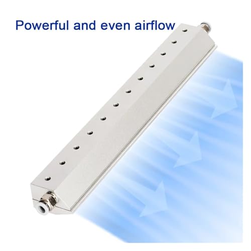 Cuchilla de aire comprimido con soplador industrial regulable de aluminio 5