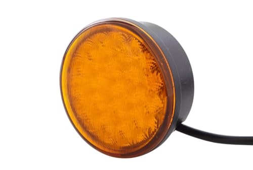 Feu d'avertissement LED HELLA jaune encastrable 12/24V pour éviter les pannes de signalisation