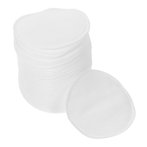 FRCOLOR Facial Exfoliating Pads 60 Pack Round Cotton Pads for Face Makeup Removal Clean Soft Facial Cleansing Towels