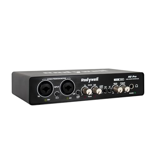 USB Audio Interface for Recording and Podcasting