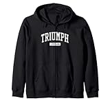 Design sportif vintage Triumph Louisiana LA Sweat � Capuche