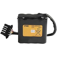 1 Pack FDK 8HR-4/3FAUPC 9.6V 4500mAh Rechargeable Battery with Black Plug for Okuma Machine E5503-07E-001/MB4000