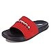 Nautica Kids Youth Slip-On Sandal Athletic Slide - Big Kid - Little Kid Boys - Girls-Wakefield Youth-Red-3