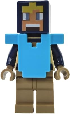 LEGO Minecraft: Diamond Hero Minifigure with Creeper and Slime - 6+ - Image 3