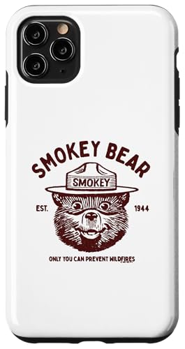 Vintage Smokey Bear Logo Only You Can Prevent Wildfires X}zP[X iPhone 11 Pro Max p