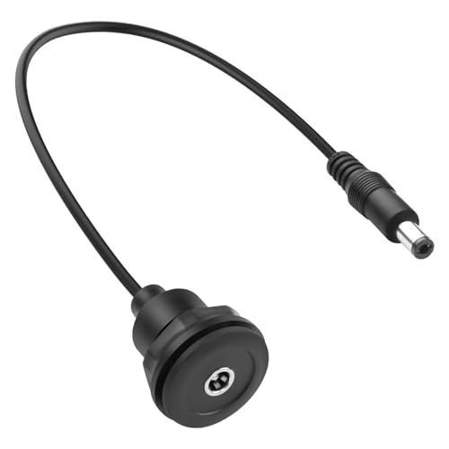 Conector de carga QIANRENON macho a hembra 5.5×2.5mm miniatura 1