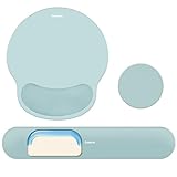 Confort lisse, respirant et durable : le repose-poignet clavier et le tapis de souris ergonomique offrent une surface en fibre de lait douce et respirante pour un confort toute la journée. La mousse à mémoire haute densité reprend lentement sa forme, assurant soutien et longévité au quotidien.