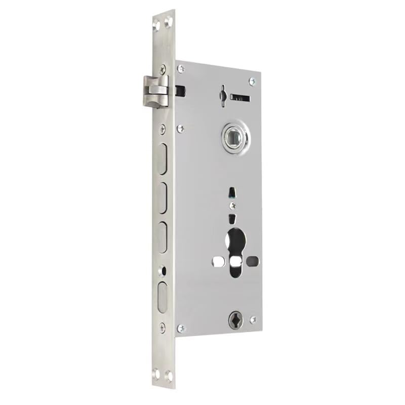 Serrure à encastrer pour réparer une porte qui ne ferme plus ou qui bloque