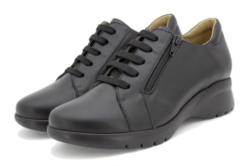 Zapato cordón charol burdeos PieSanto 245855 de mujer 2
