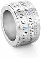 時計、指輪 Amazon | 【日本正規代理店】RING CLOCK Native Silver/Blue