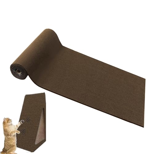Alfombra para rascar para gatos con pegatina | Alfombra para rascar para gatos | Alfombra para rascar para gatos para cortar | Alfombra de protección contra arañazos para gatos | Alfombra para rascar