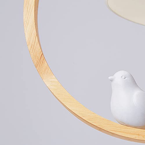 Accesorios de iluminación colgante E27 en techo de madera maciza 6