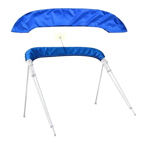 600D Bimini Top Boot Cover Waterproof Boat Cover for 3-4 Bow 68-88in