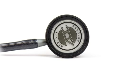 Image of ADC Adscope Lite 619 Ultra Lightweight Clinician Stethoscope with Tunable AFD Technology, Sapphire Ice