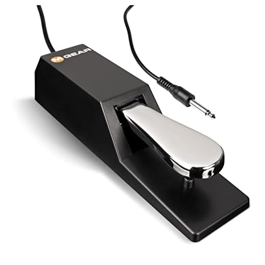 M-Audio SP-2 - Pedale di Sustain Universale per Tastiera Elettronica, Pianola, Pianoforte Digitale in Stile Pianoforte
