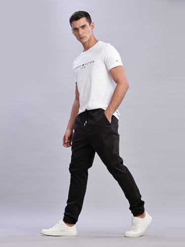 Image of Tommy Hilfiger Mens White Logo T-Shirt