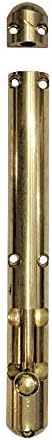 Adonai Hardware Arnon Brass Barrel Bolt (7", Natural Unlacquered)