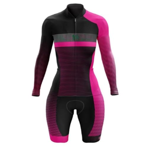 Combinaison de cyclisme manches longues femme respirante anti-UV