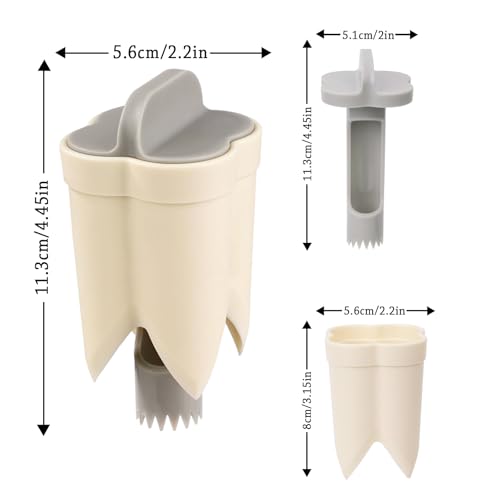 Cortador e descaroçador de sementes de pimenta 2 em 1, remoção rápida de sementes, um bom dispositiv