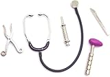 5Pcs/Set Dollhouse Mini Stethoscope Care Tools Dollhouse Dolls Miniature Garden Kit, Hospital Accessories Toys Set for Toy Miniature House Decoration Dollhouse Accessories, Decorations