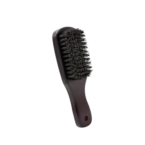 Didiseaon Beard Brush Kit Professional Beard Comb Mustache Brush for Men Natural Bristle Wooden Handle Portable Beard Grooming Tool