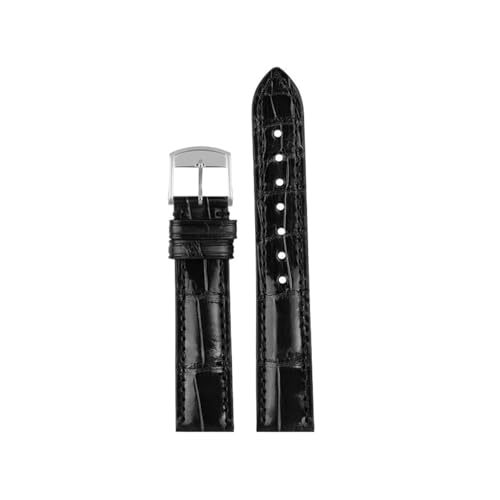 Bracelet de montre en crocodile 17mm compatible Longines L5.255