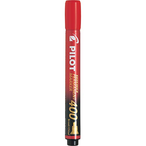 Pilot Premium 400 Permanent Markers, Red Ink, Box of 12 (SA4-RED) - image 2